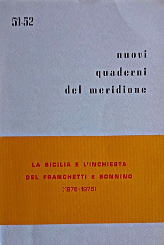 Sicilia inchiesta del - e, l'inchiesta